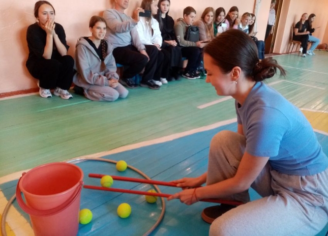 «Веселые старты» для групп нового набора в Филиале