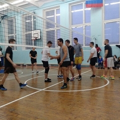 соревнования по волейболу среди юношей Братского педагогического колледжа
