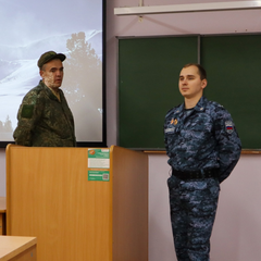 8 сентября на базе колледжа состоялась встреча с представителями 12 Главного Управления Министерства Обороны