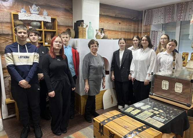 От школьника к педагогу: знакомство с музеем в Филиале педколледжа на профориентационном мероприятии