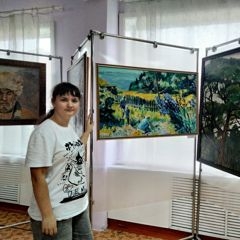 Студенты группы 151 Филиала  совершили познавательную экскурсию на выставку «Мастер цвета»