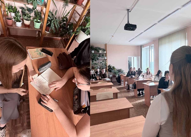 Встреча с выпускниками колледжа