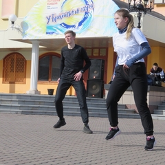 Второй флешмоб «Спортивная молодежь – сильная Россия!»