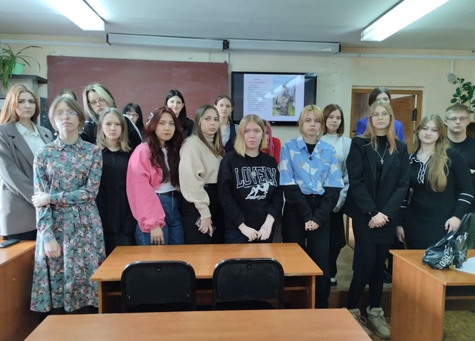 В Филиале в рамках патриотического воспитания молодежи организовано мероприятие «Герои живут среди нас»