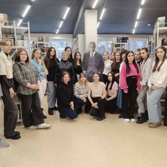 Студенты 392Д группы посетили Центральную городскую библиотеку им. И. Черемных