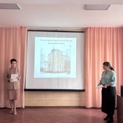 В Филиале состоялось тематическая встреча «История храма Покрова Божией Матери. Возрождение храма»