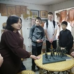 Профориентационный визит школьников в Филиале колледжа