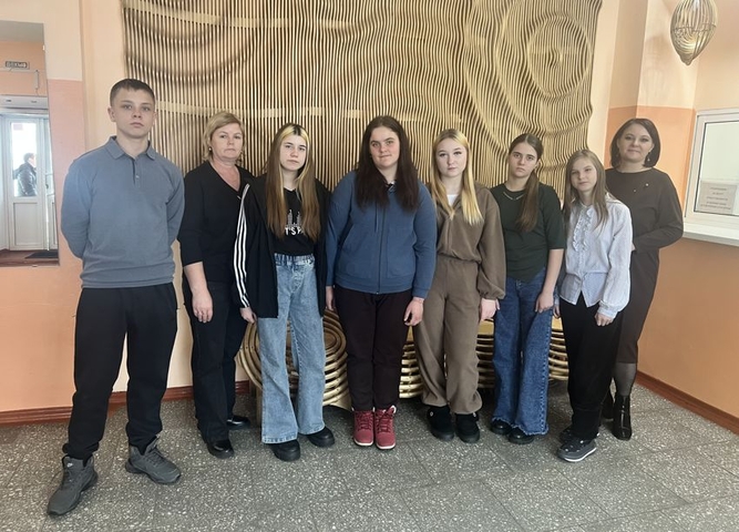 Профориентационный визит школьников в Филиале колледжа