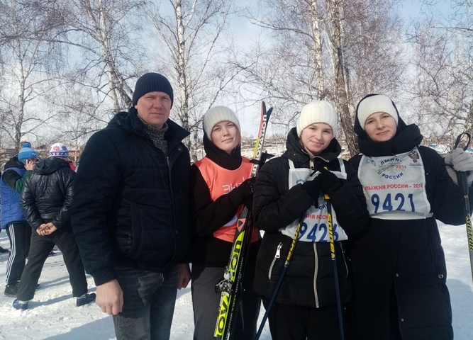 Участие Филиала в открытом первенстве по лыжным гонкам «Тулунская лыжня»