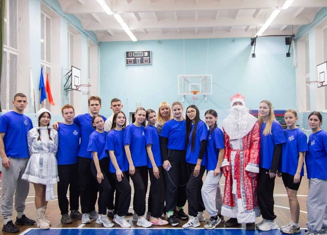 «Весёлые старты» для студентов 1 курса